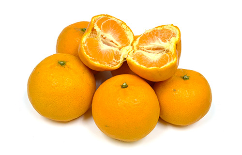 オレンジとみかんの掛け合わせ。香り良く手で皮がむける　はれひめ